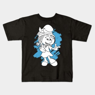 Smurf Lily Kids T-Shirt